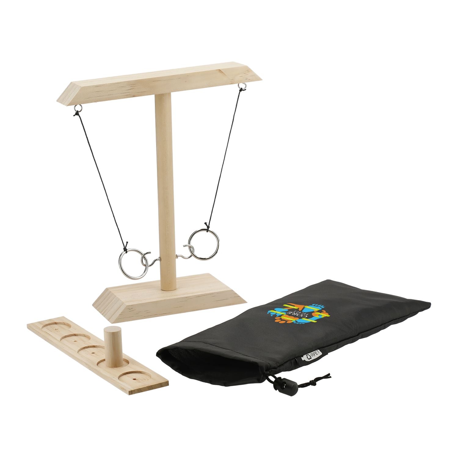 Wooden Ring Toss Game