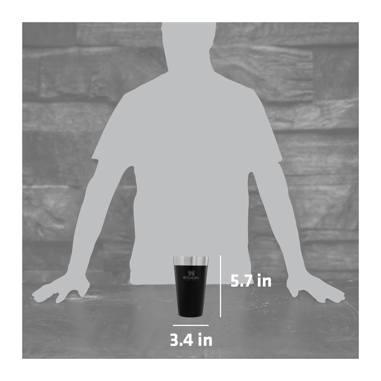 Stanley Stay-Chill Stacking Pint 16oz