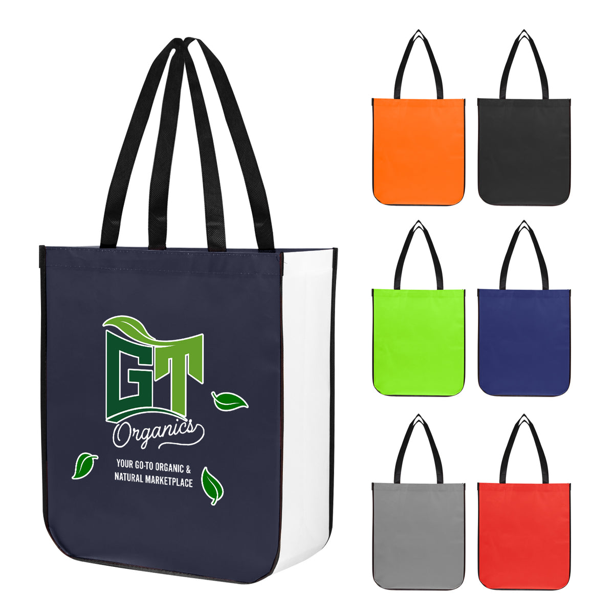 Jumbo Lola Laminated Non-Woven Tote Bag with 100% rPET Material