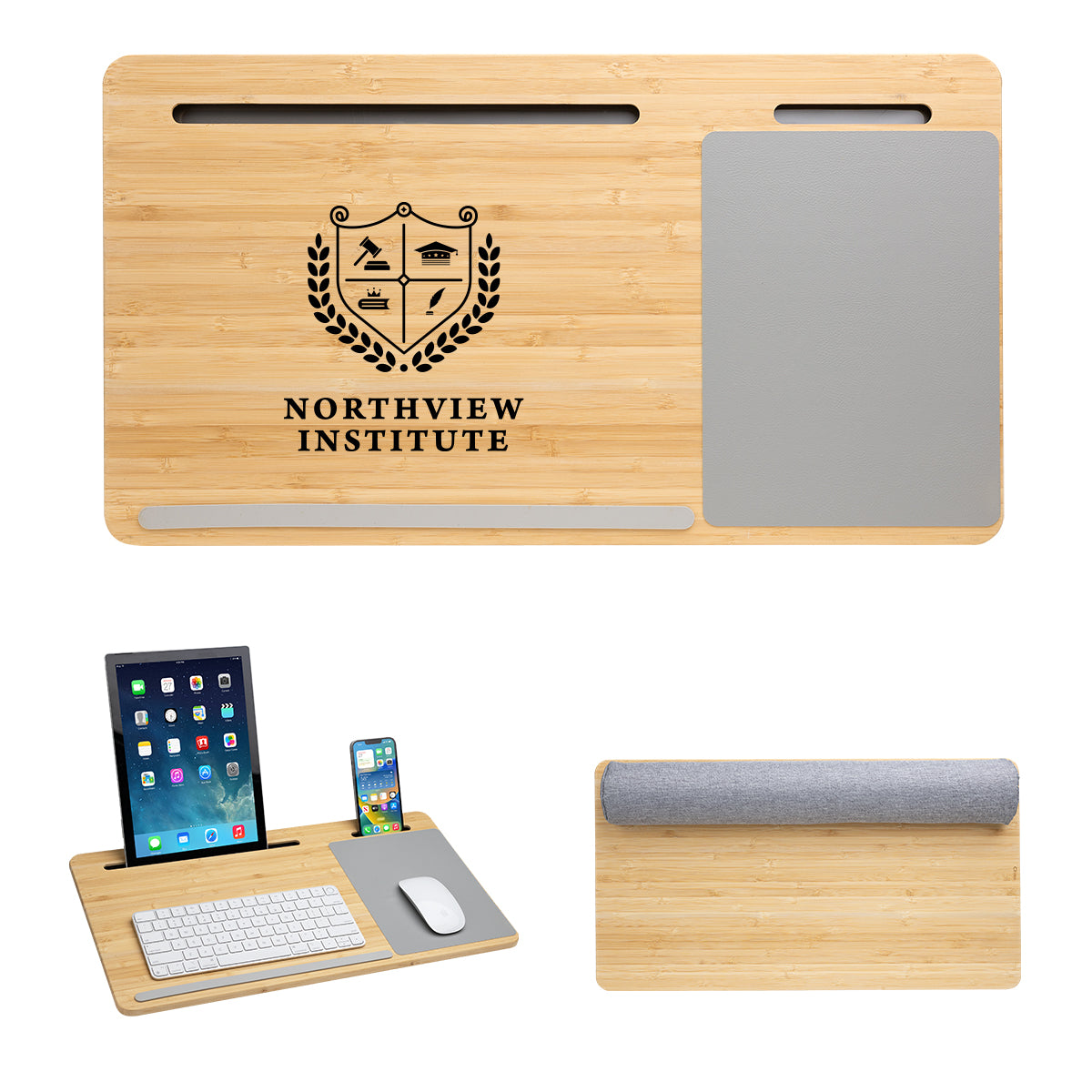 Bamboo Laptop & Tablet Desk