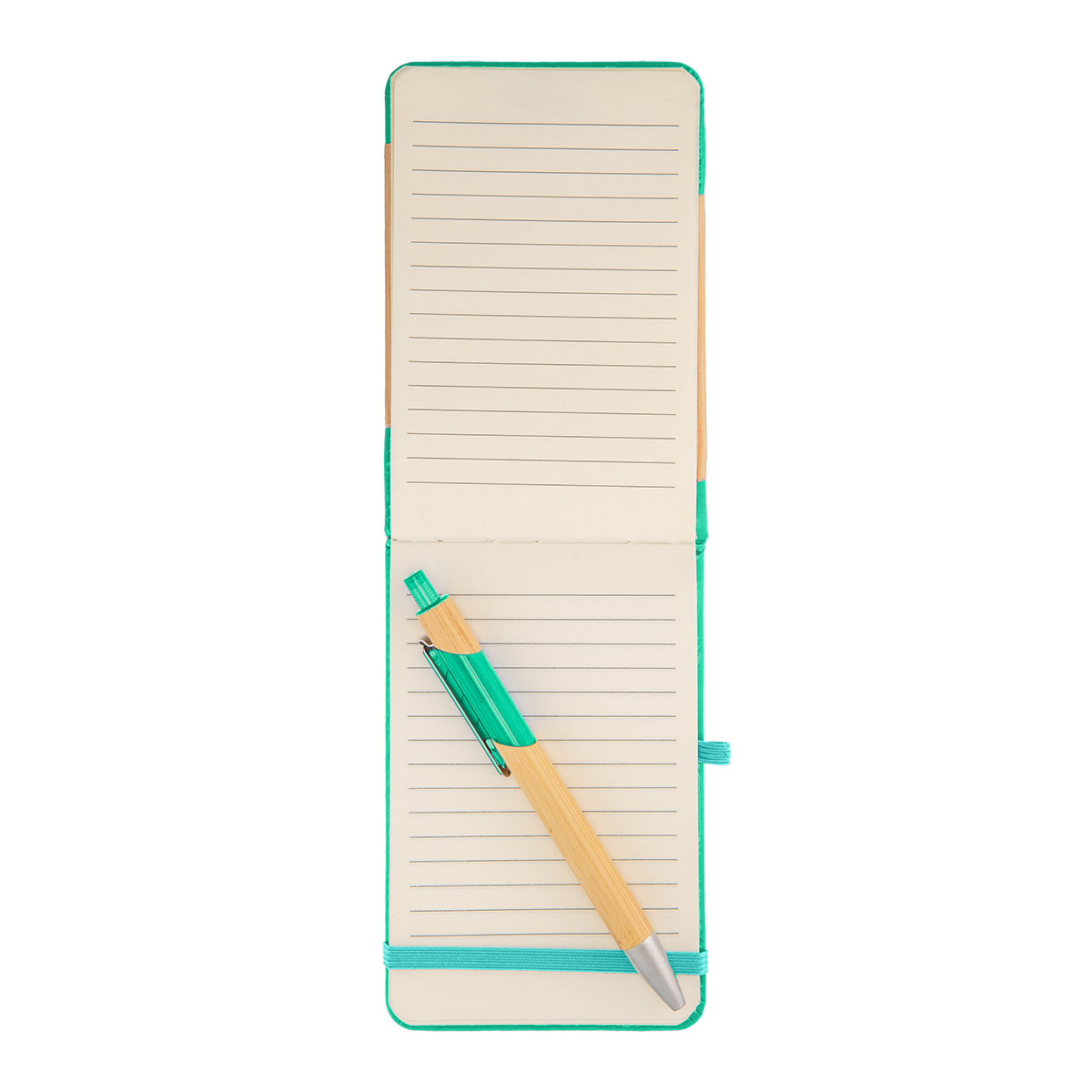 Bamboo Look Jotter & Pen