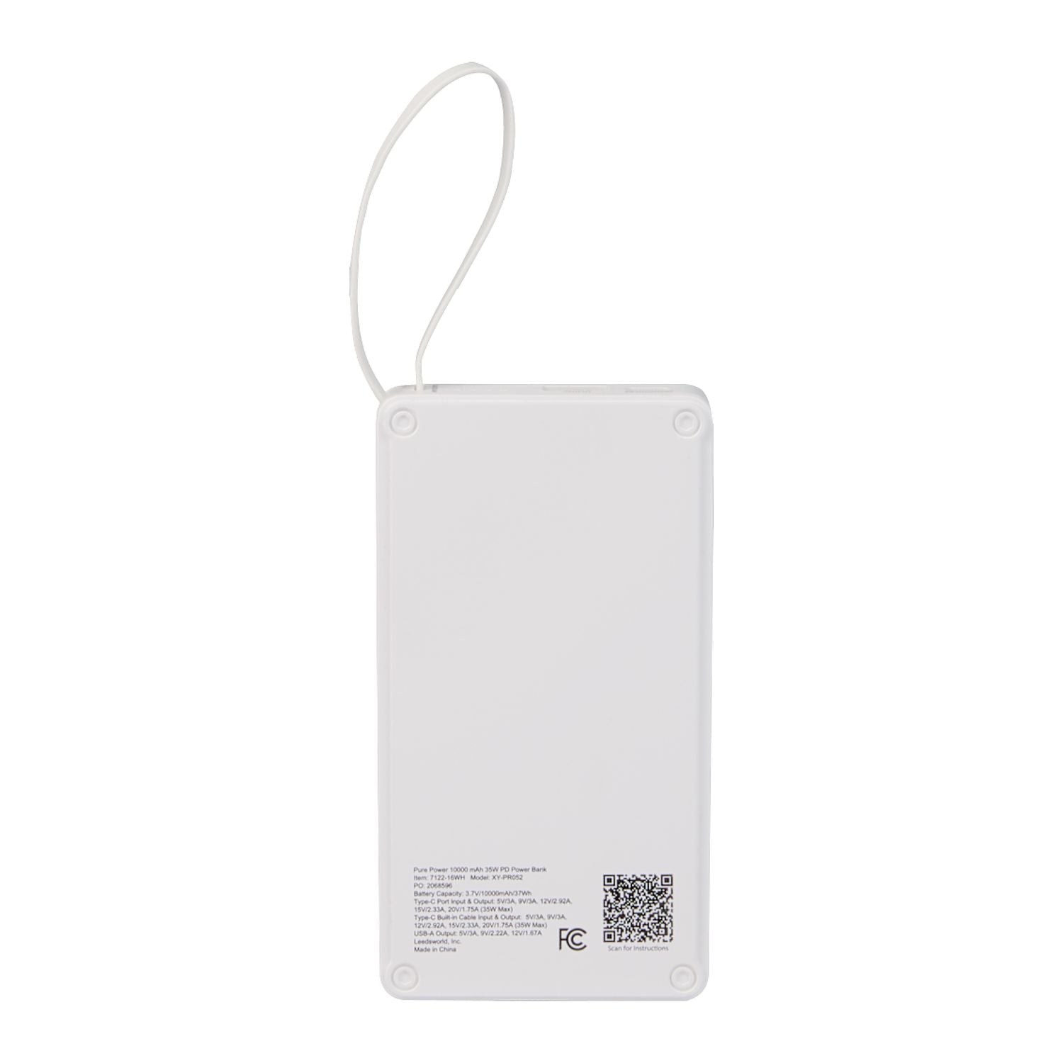 Pure Power 10,000 mAh 35W PD Power Bank