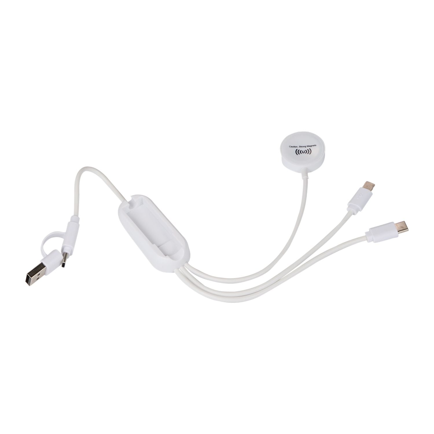 Allcord 5-in-1 Charging Cable with Apple Watch Charger