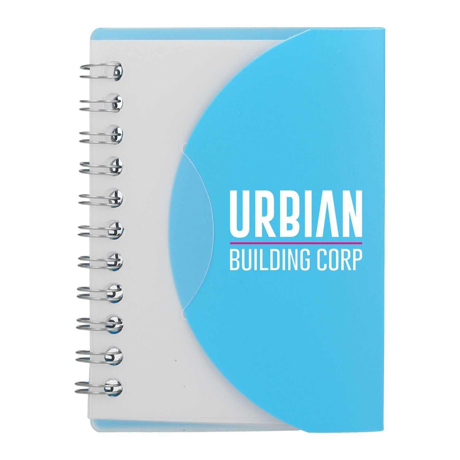 3.4” x 4.5” FSC® Recycled Post Spiral Notebook
