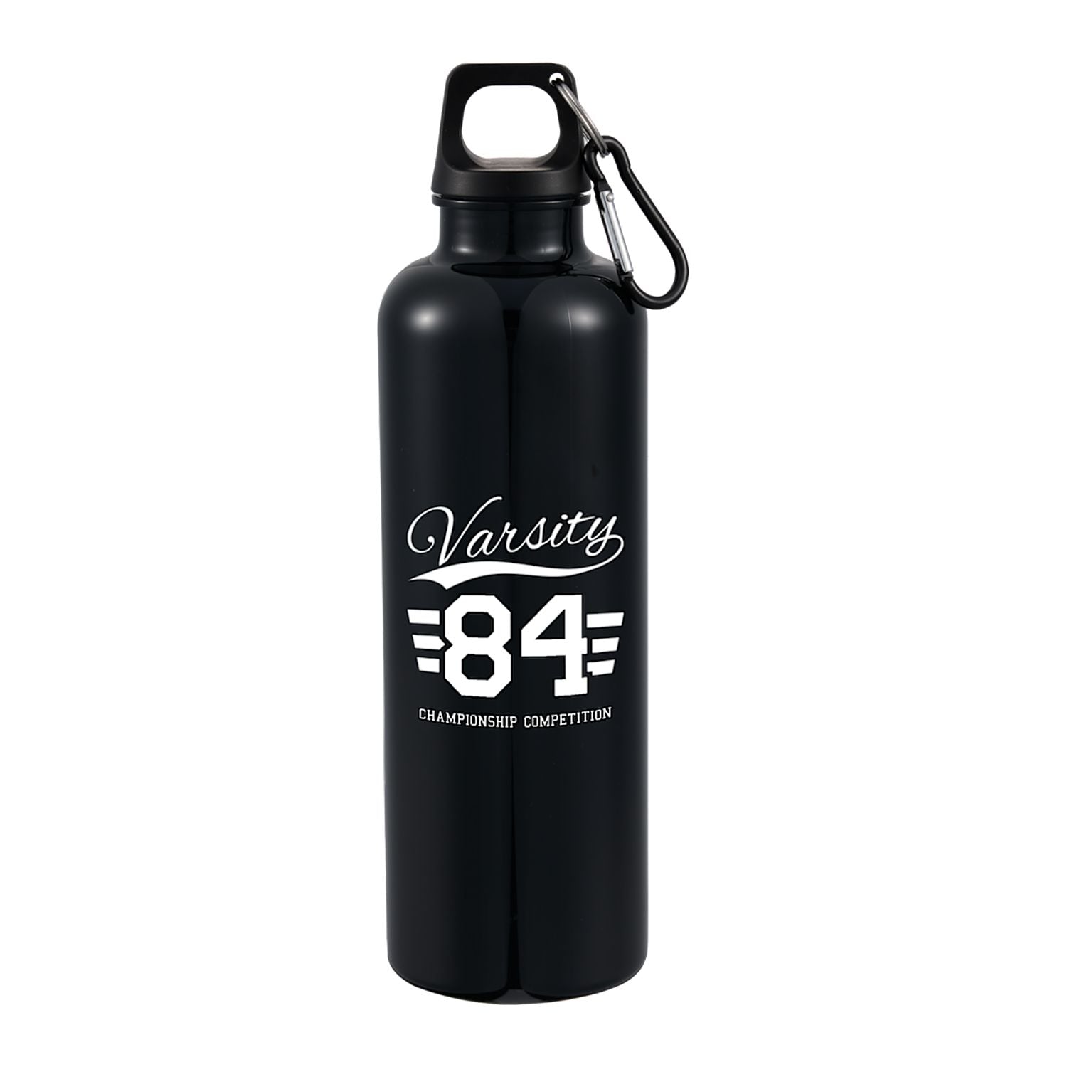 Race 25oz Recycled Bottle with Carabiner Clip