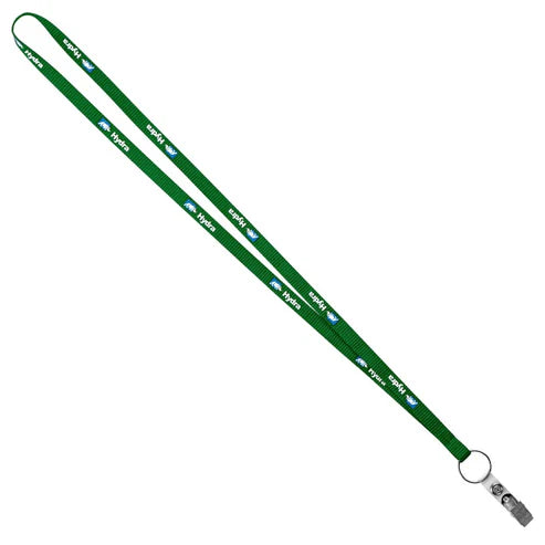 3/8” Recycled Screen Printed Lanyard