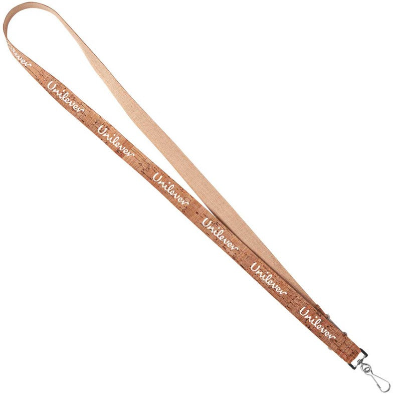 3/4" Natural Cork Lanyard