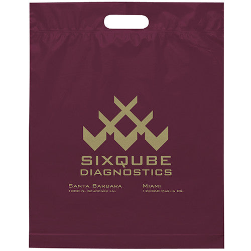 Die Cut Handle Bag 15x19x3