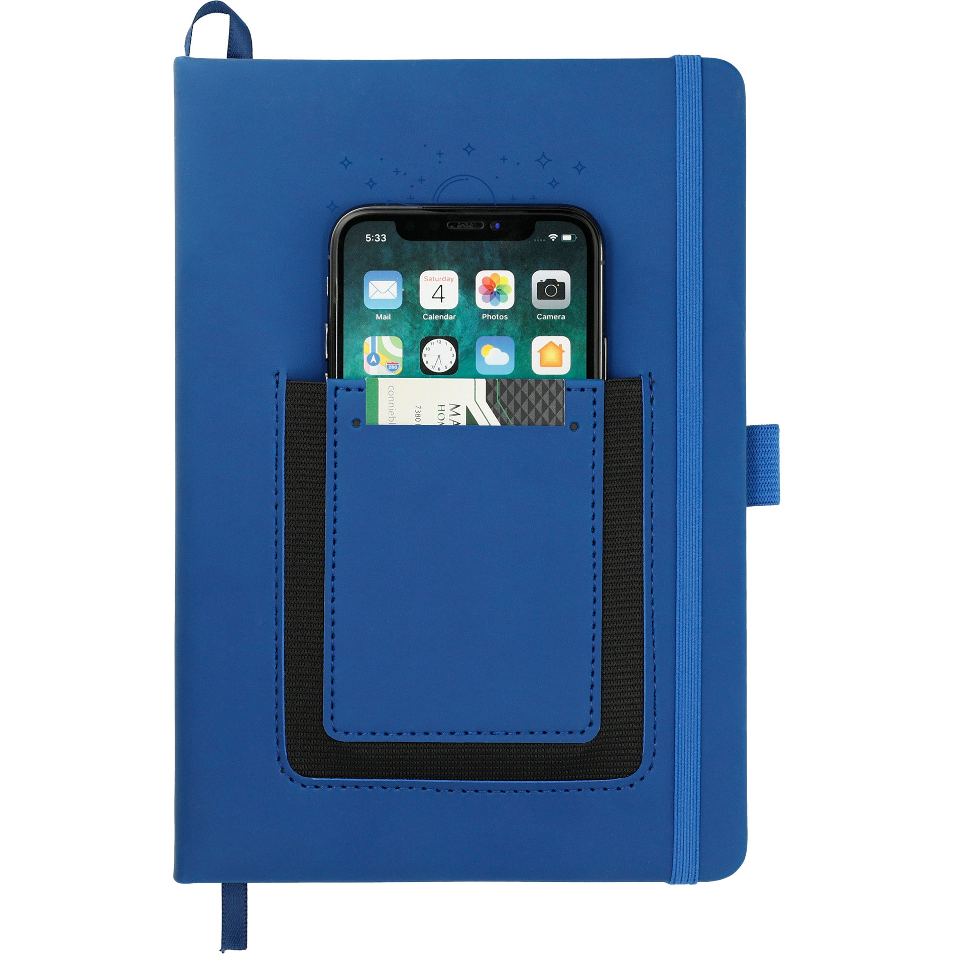 5.5" x 8.5" Vienna Phone Pocket Bound JournalBook®