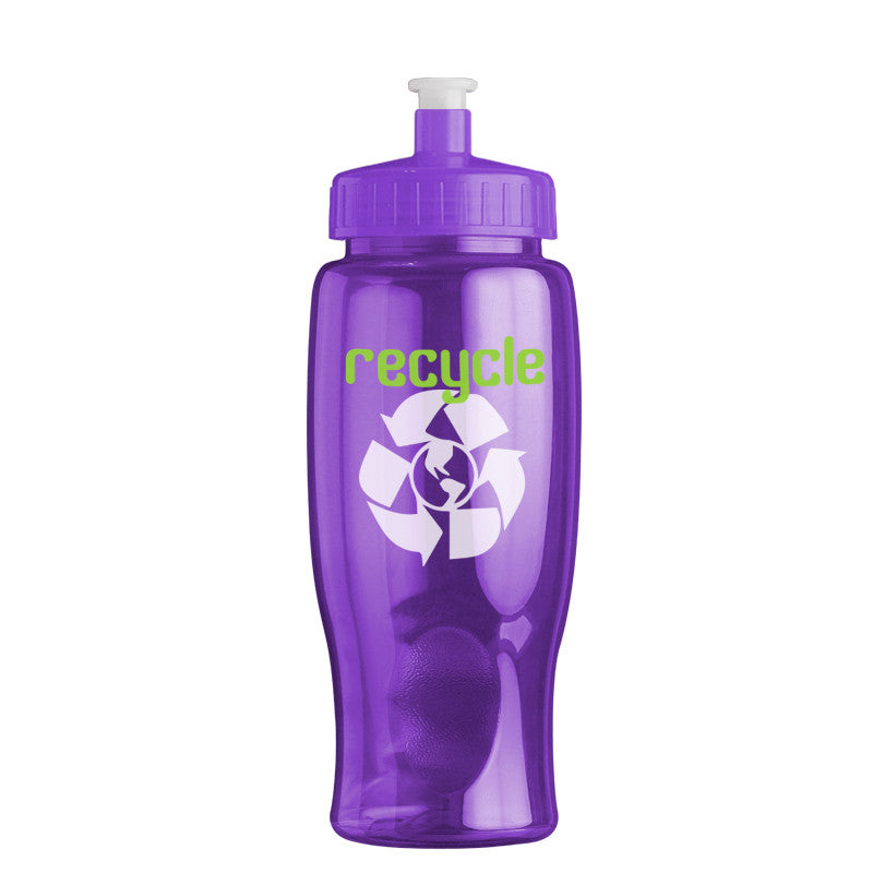 27 oz Poly-Pure Bottle with Push-Pull Lid