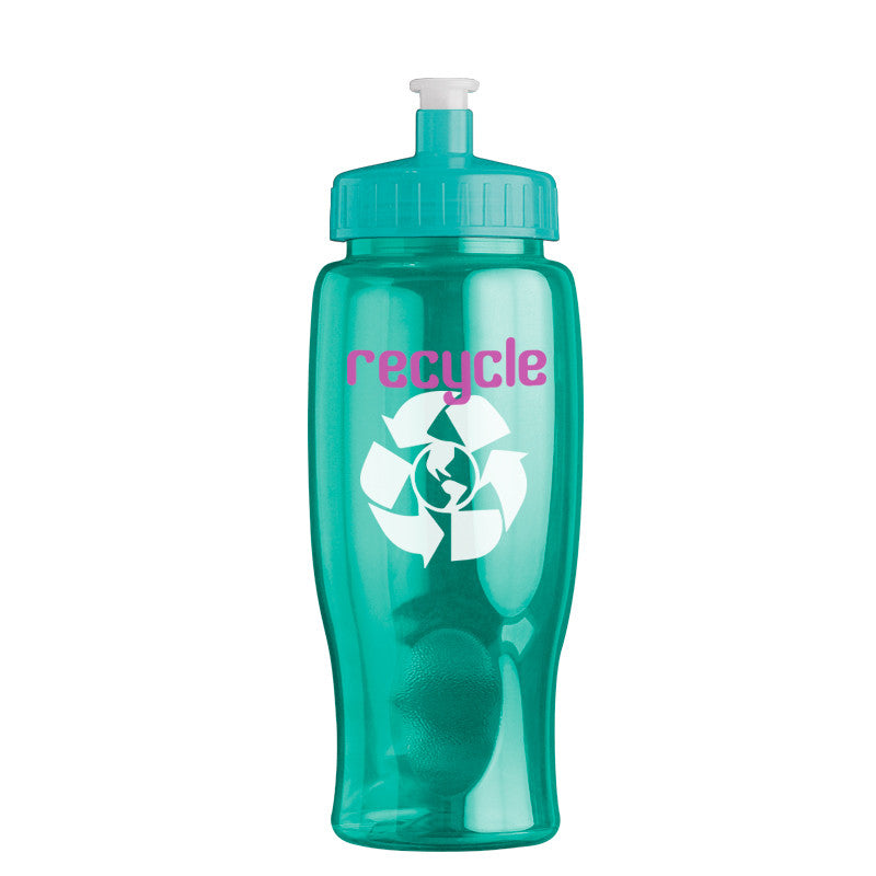 27 oz Poly-Pure Bottle with Push-Pull Lid