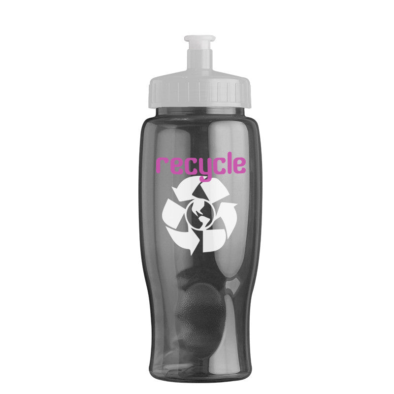 27 oz Poly-Pure Bottle with Push-Pull Lid
