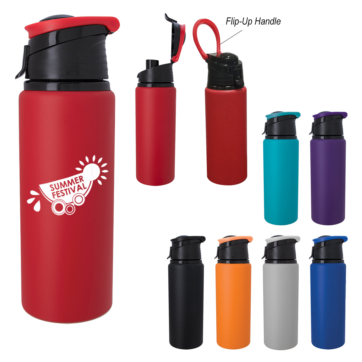 24 oz. Velvet Touch Aluminum Bottle