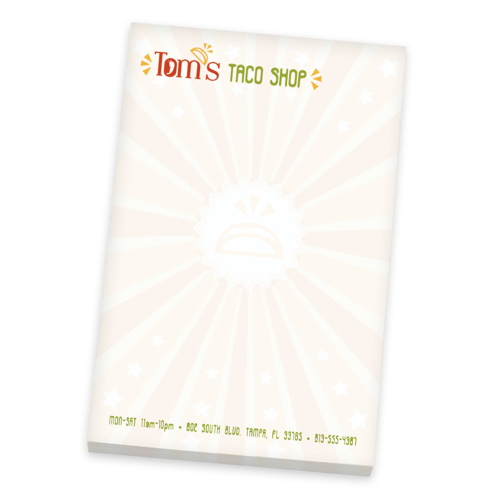 4" x 6" Non-Adhesive Scratch Pad, 25 Sheet Pad