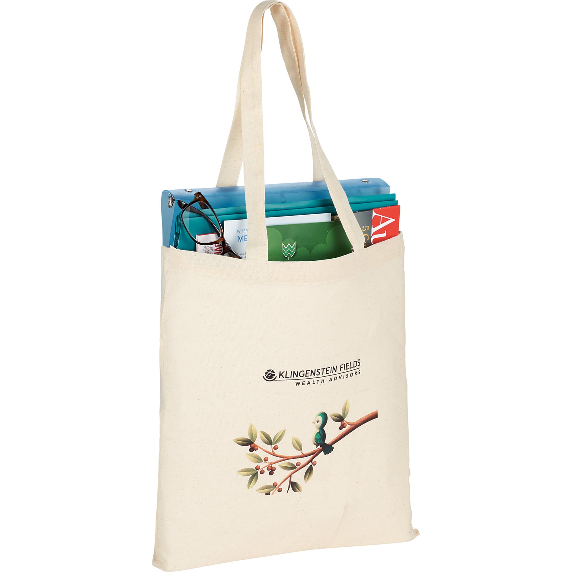 100% 4 oz Cotton Canvas Convention Tote