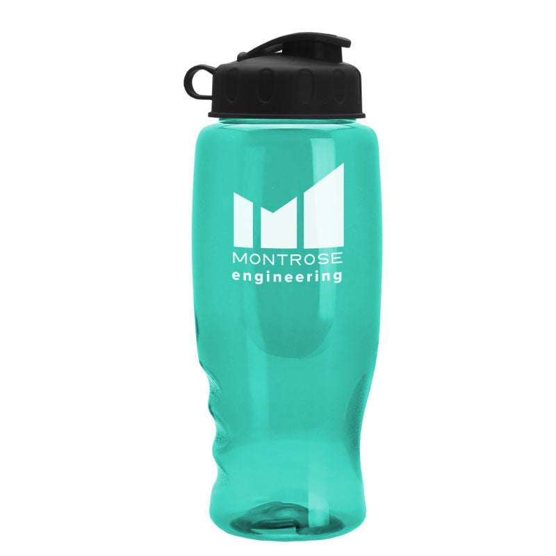 27 oz Poly-Pure Bottle with Flip Top Lid