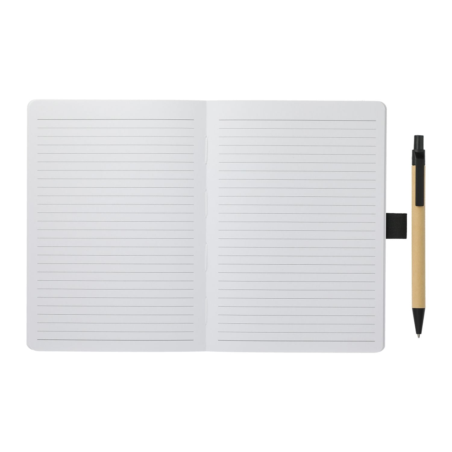 5" x 7" FSC Recycled Notebook and Pen Set
