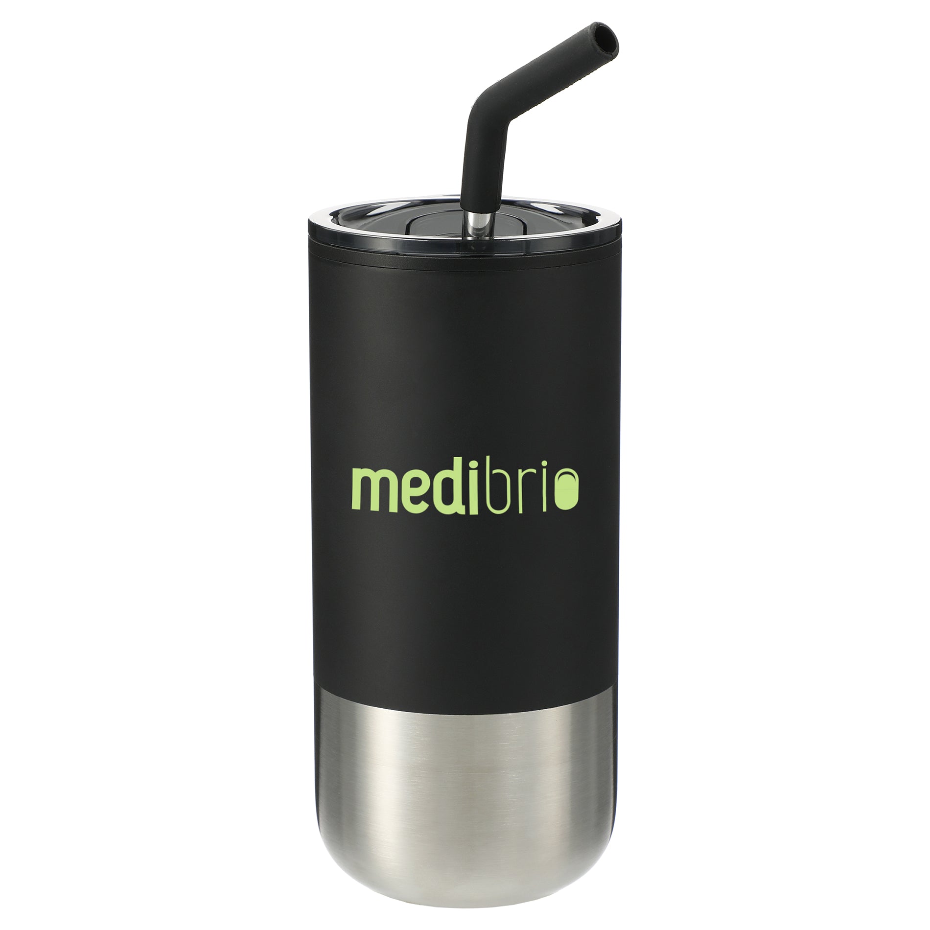 Lagom 16oz Tumbler w/ Stainless Steel Straw