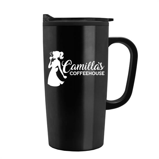 18 oz. General Stainless Steel Straight Wall Tumbler