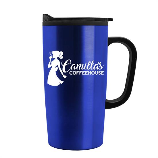 18 oz. General Stainless Steel Straight Wall Tumbler