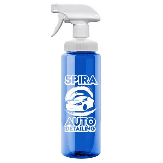 32 Oz. Transparent Spray Bottle