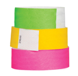 3/4" Stock Dupont Tyvek Wrist Band
