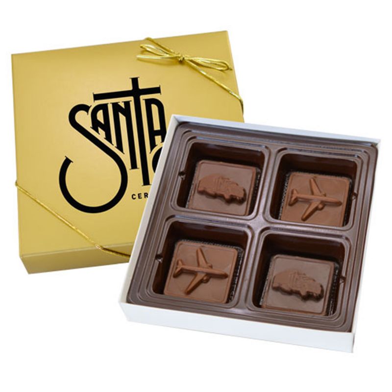 Wrapped Chocolate Squares