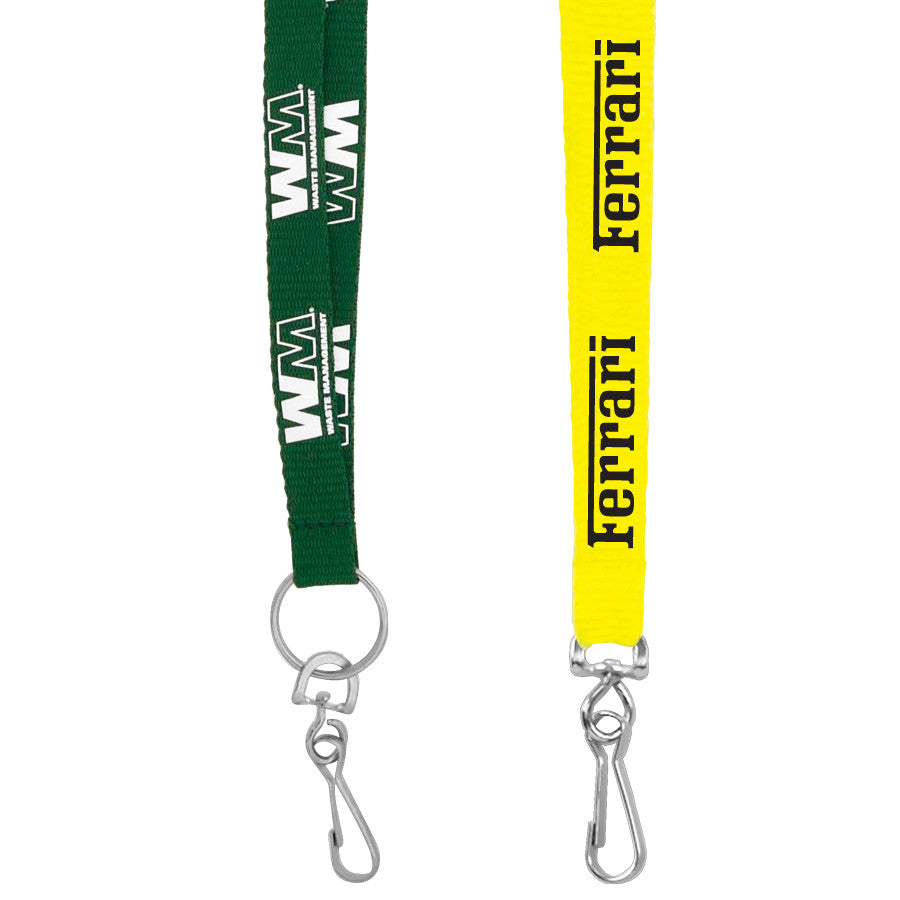 1/2” Screen Printed Lanyard