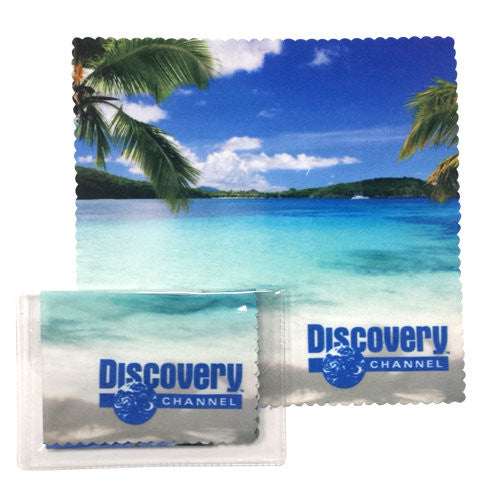 6x6 Microfiber Cloth with Clear Pouch