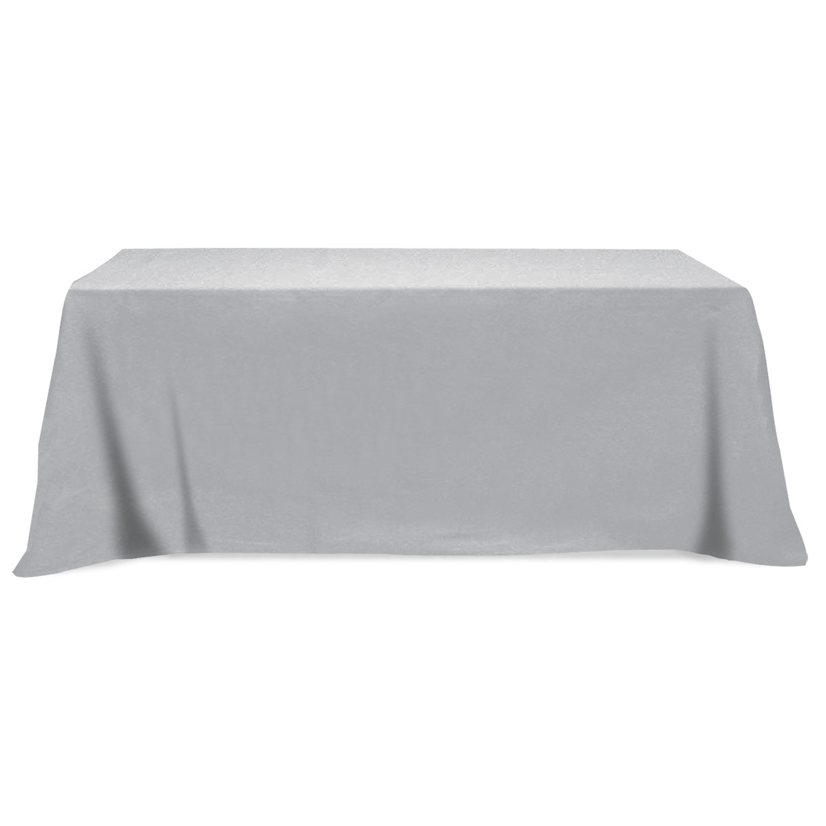 8 Flat Poly/Cotton 4-sided Table Cover