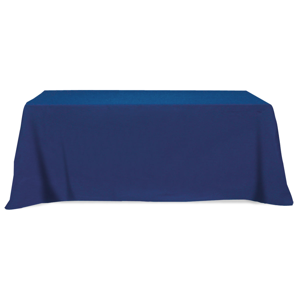 8 Flat Poly/Cotton 4-sided Table Cover