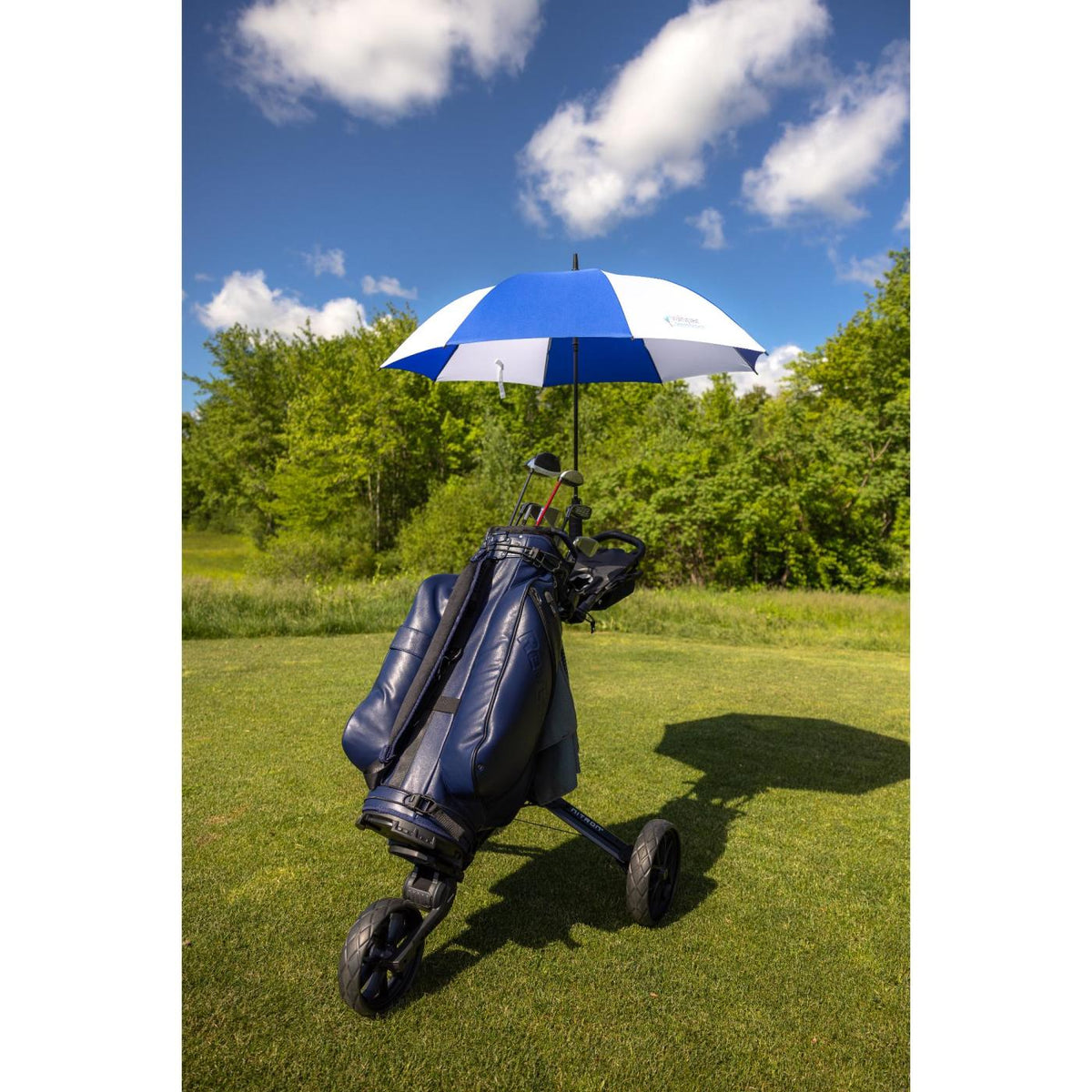 Elements 60&quot; Recycled Auto Open Golf Umbrella