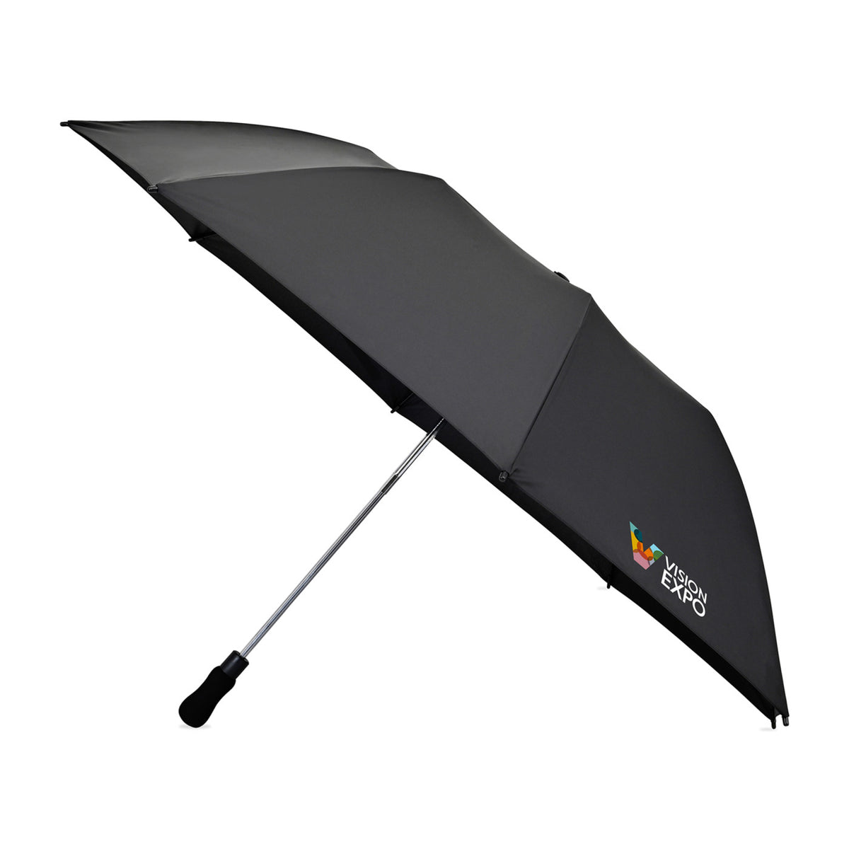 Elements 58&quot; Recycled Auto Open Travel Folding Umbrella