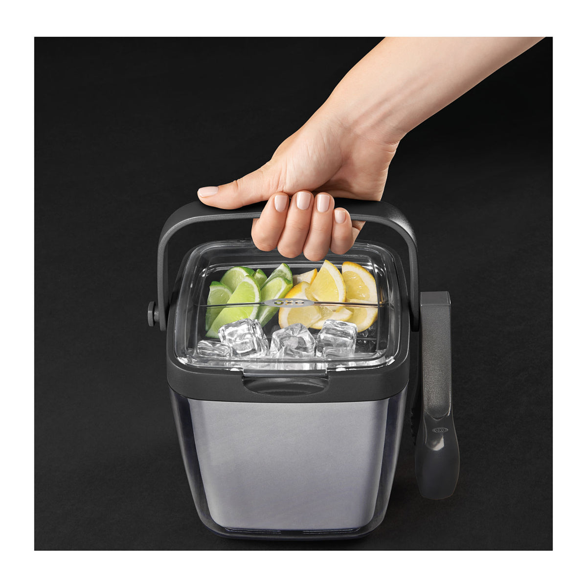 OXO 3-piece Ice Bucket Set