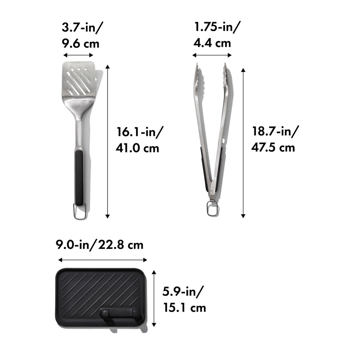 OXO 3-piece Grilling Set