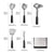 OXO 6-piece Kitchen Tool Set