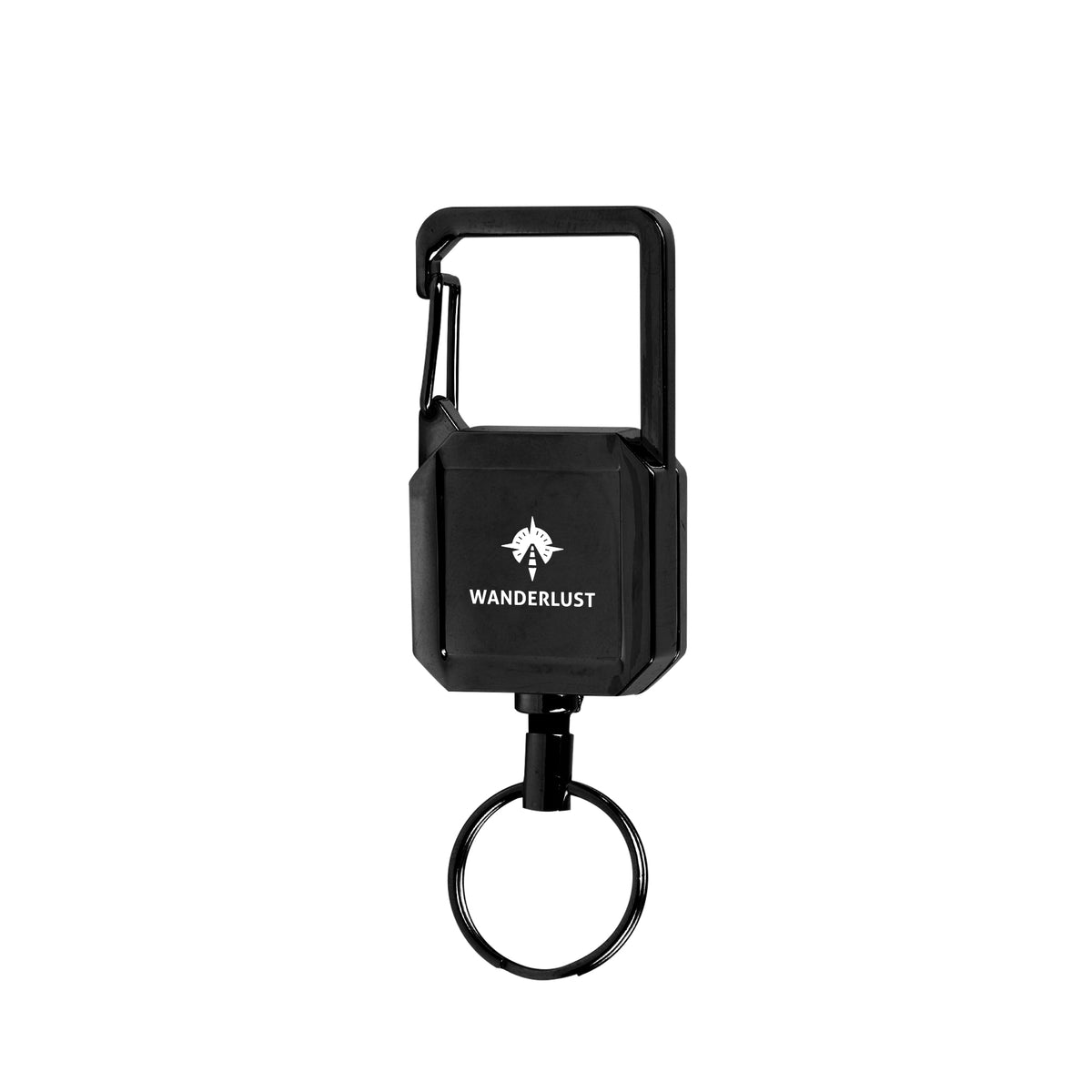 Badge Reel Keychain With Carabiner