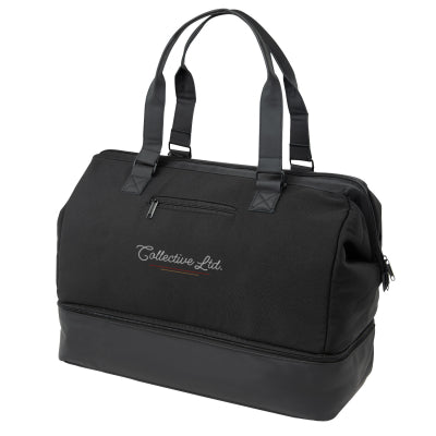 The Weekender Travel Bag with Drop Bottom