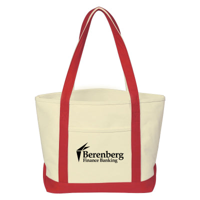 Medium Starboard Cotton Canvas Tote Bag