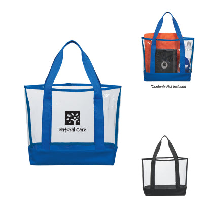 Clear Casual EVA Tote Bag