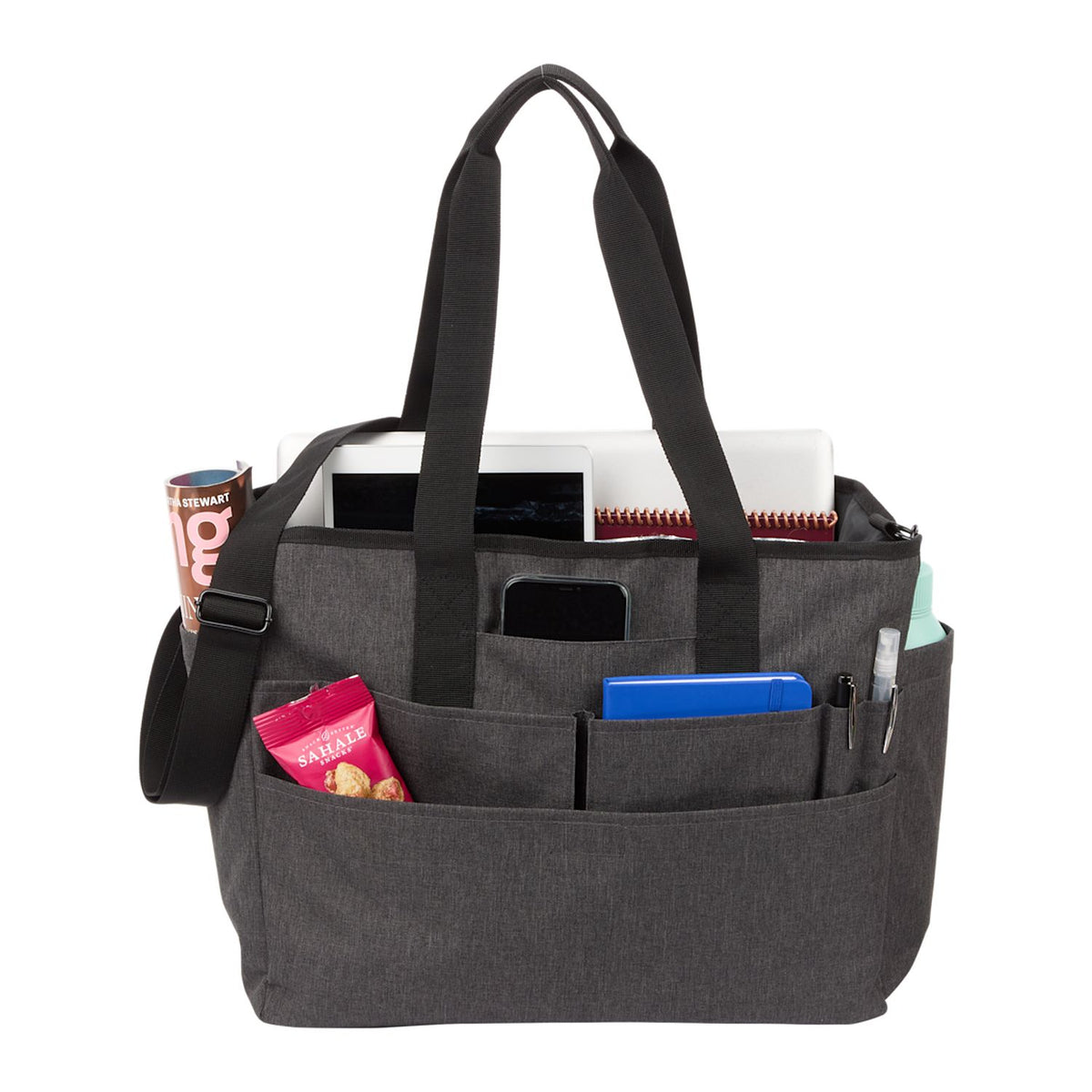 Multi-Pocket Laptop Tote