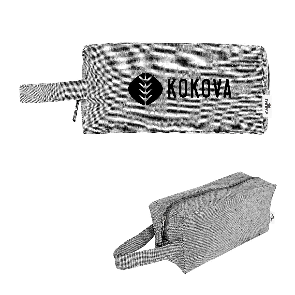 Arden Recycled Cotton Toiletry Bag