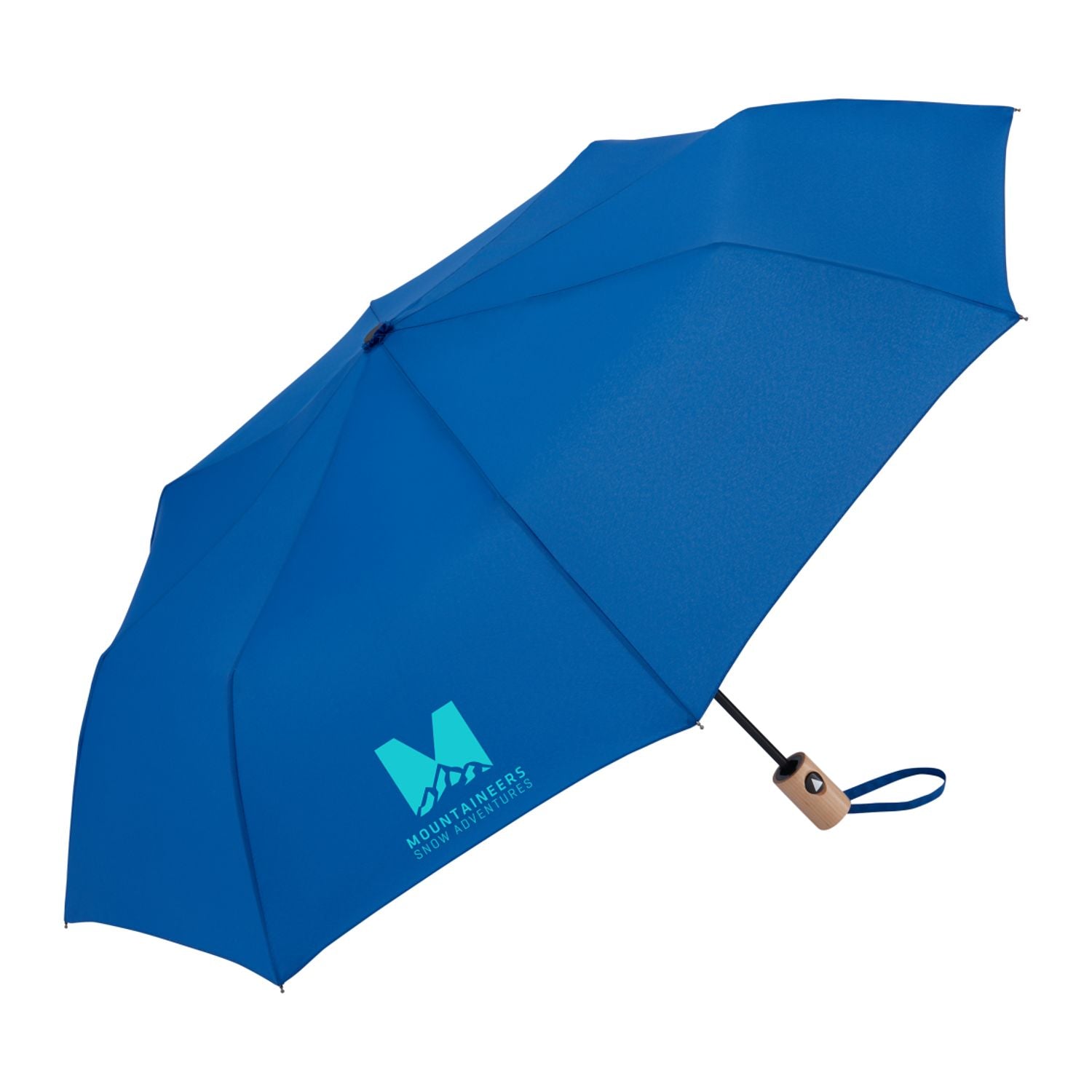 42" Recycled Folding Auto Open Umbrella