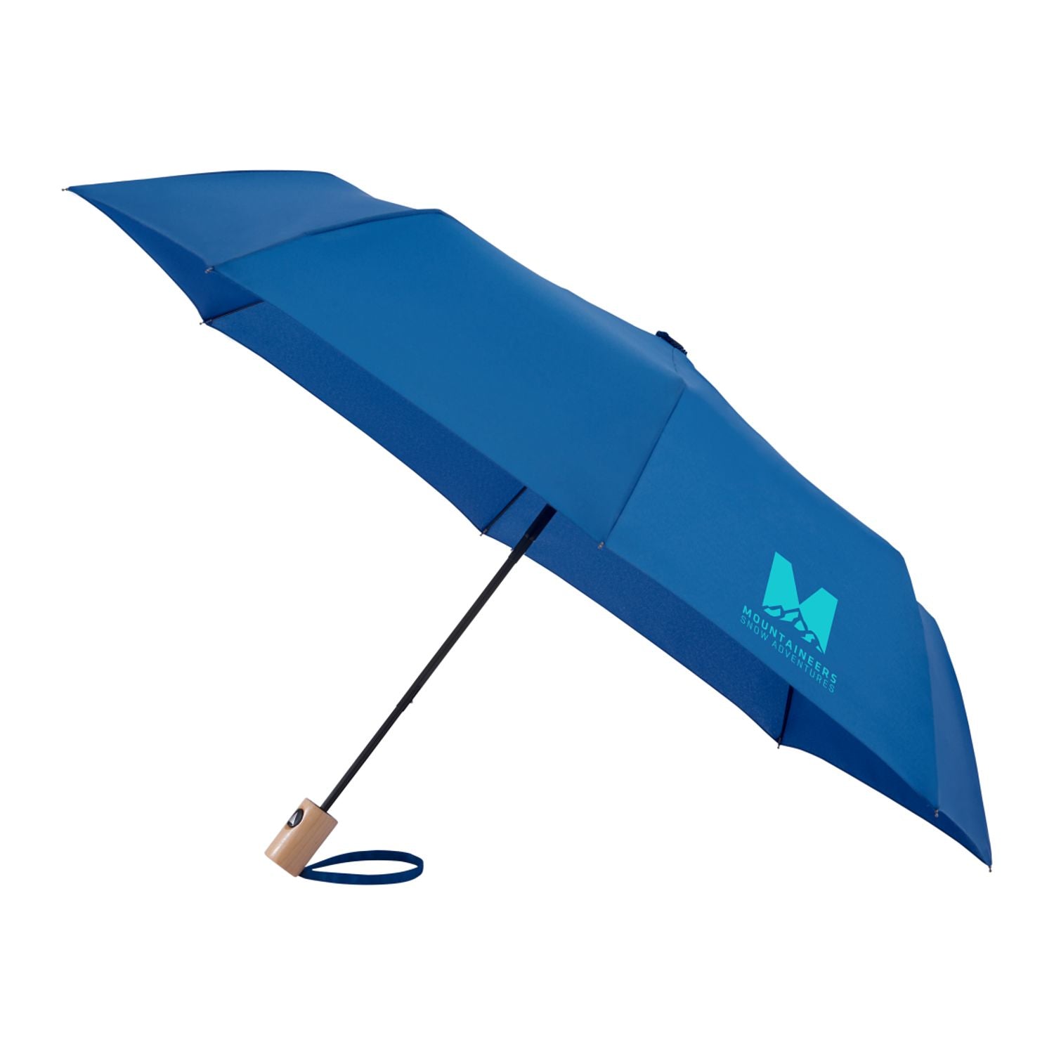 42" Recycled Folding Auto Open Umbrella