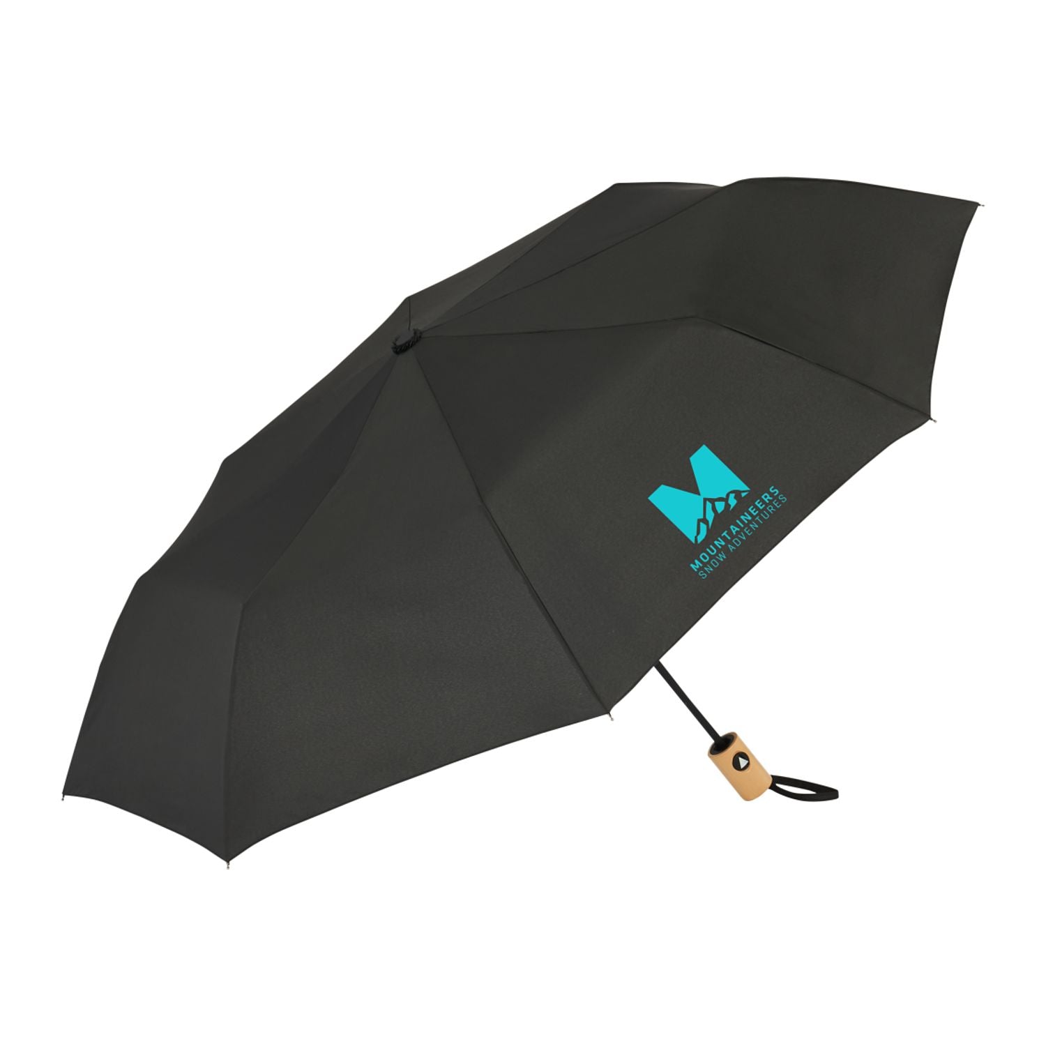 42" Recycled Folding Auto Open Umbrella