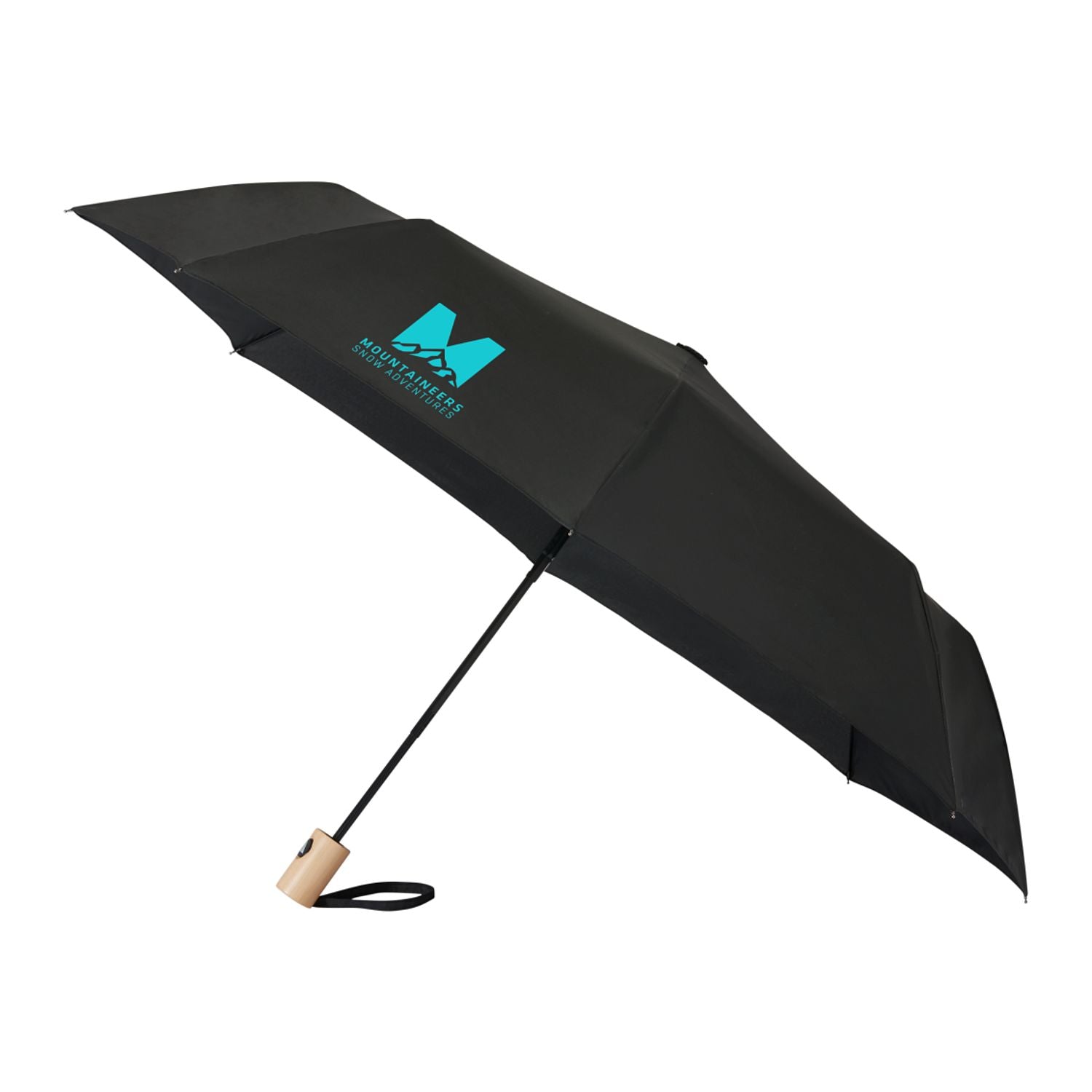 42" Recycled Folding Auto Open Umbrella
