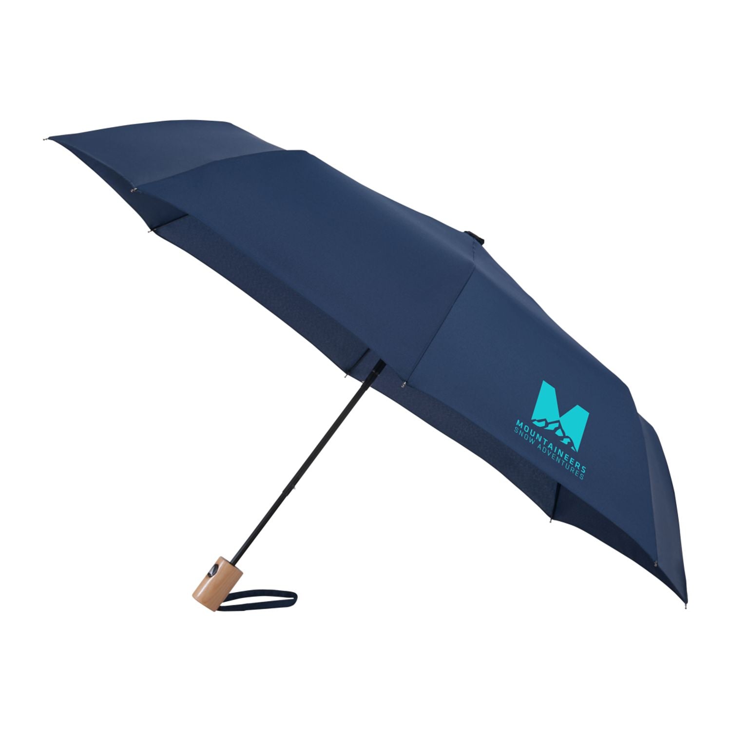 42" Recycled Folding Auto Open Umbrella