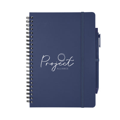 REPREVE® Recycled Spiral Notebook with Pen