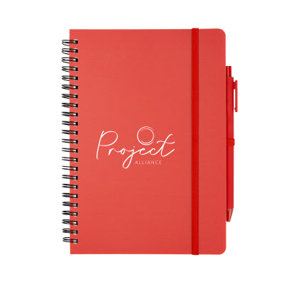 REPREVE® Recycled Spiral Notebook with Pen