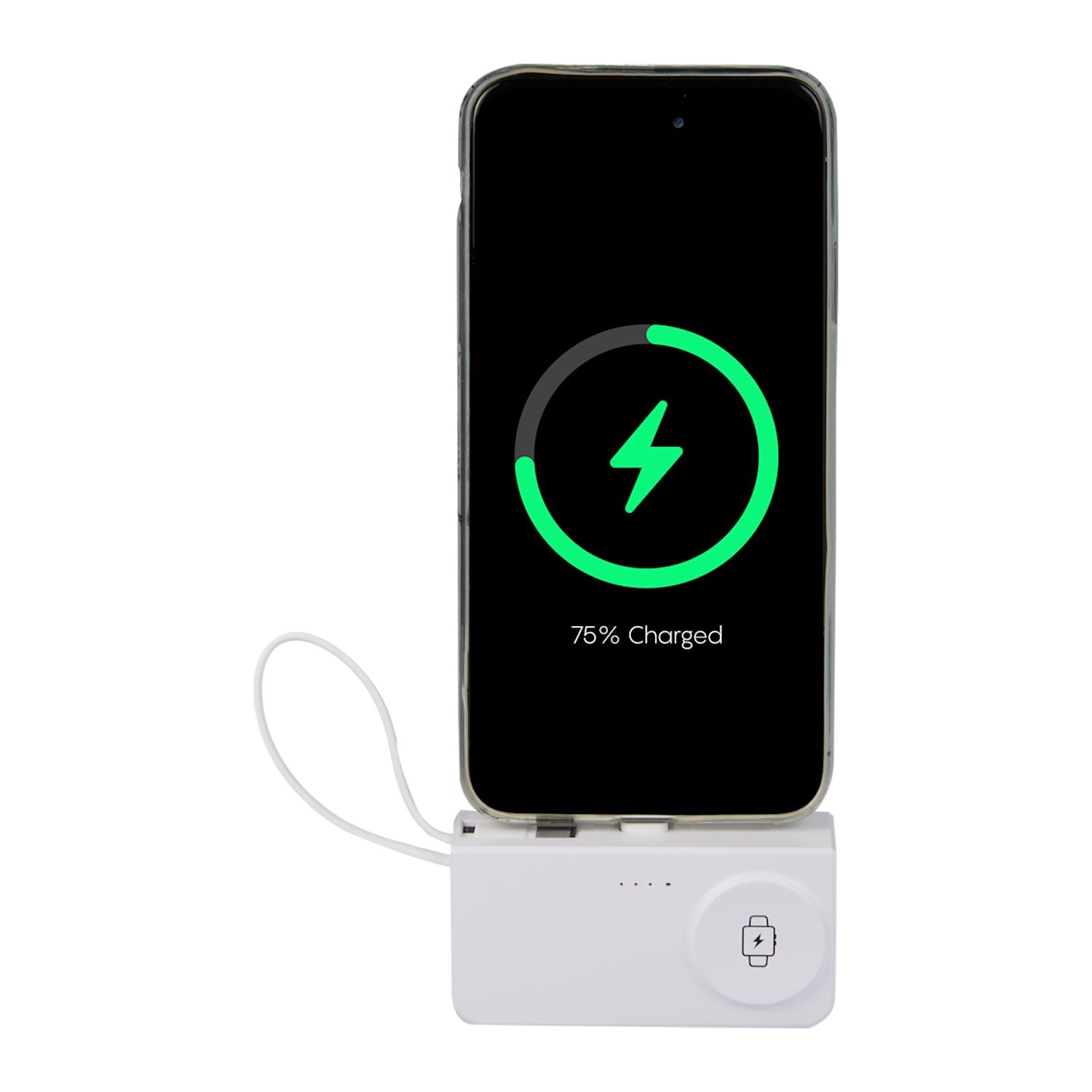 Hue Plus 5000 mAh Power Bank with Watch Charger